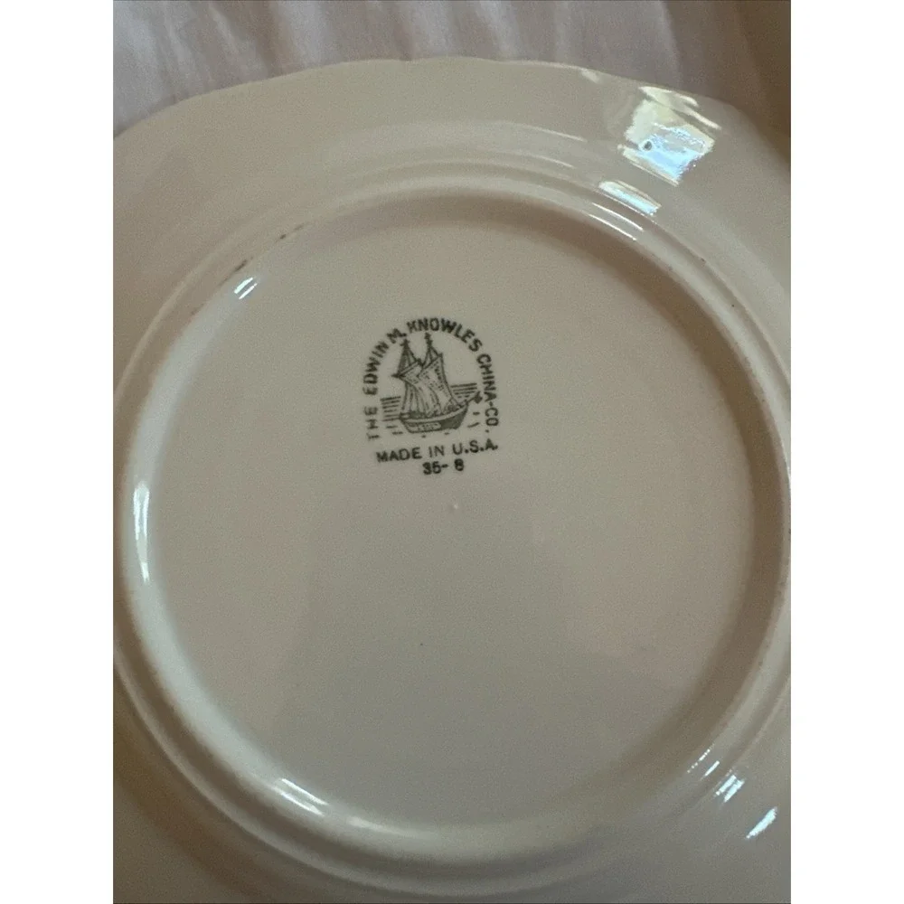Vintage Edwin Knowles China Co Hostess 7